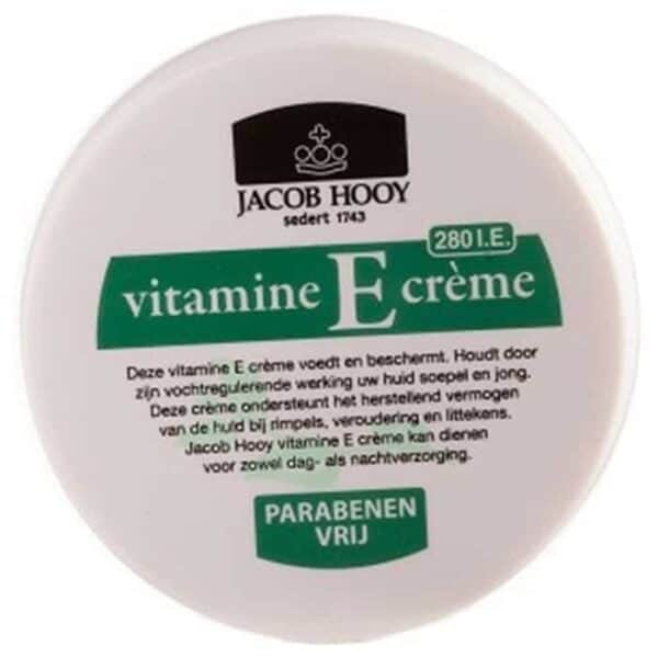 Jacob Hooy Vitamine E Cr Me Huidverzorging Pot Ml Baak Detailhandel