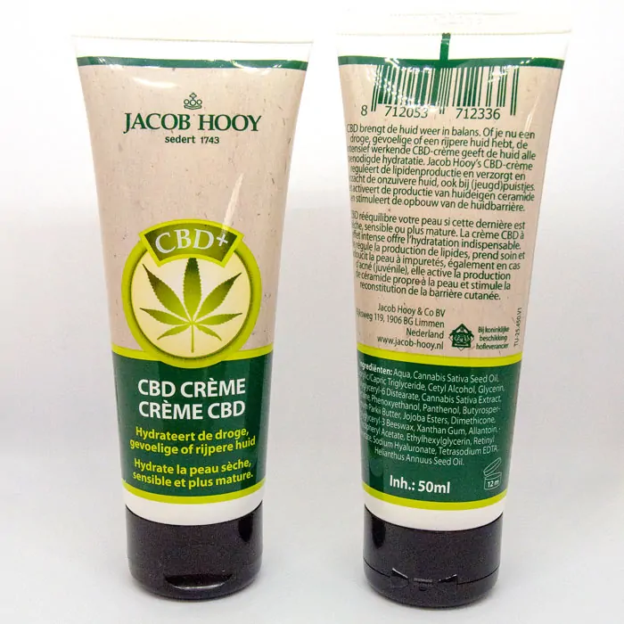 Jacob Hooy CBD cr me 50 ml Baak Detailhandel