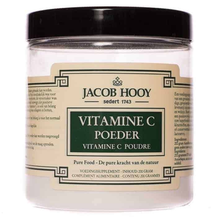Is houten Extreme armoede Jacob Hooy Vitamine C poeder 200 gram | Baak Detailhandel